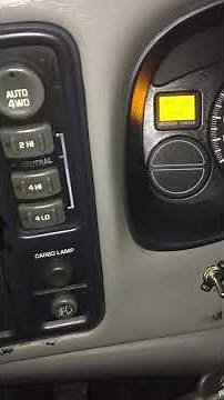 Service 4WD GMC Sierra