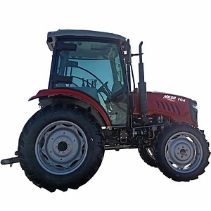 [Hot Item] Farm Wheel Tractor 4X4 Mini Tractor/Agriculture Tractor 70HP Compact Tractor with Loader and Cab