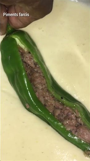 Des piments farcis comme dans le pays.
