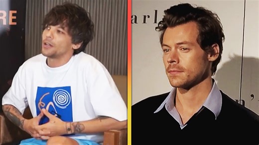 Louis Tomlinson opens up about the years-long romance rumors between him and former One Direction bandmate Harry Styles in an interview with Brazilian news outlet 'G1.' | Entertainment Tonight