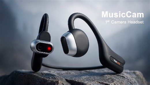 MusicCam, Most 1st Camera Headset That Sees and Hears Like You Do