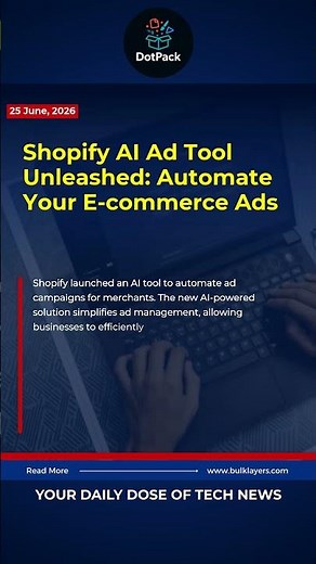 Shopify AI Ad Tool Unleashed: Automate Your E-commerce Ads