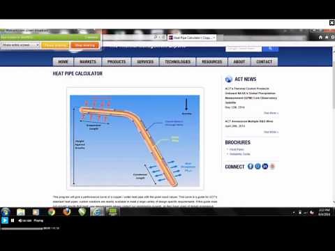 Webinar: Heat Pipe Design and Modeling