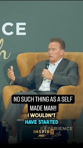 554K views · 12K reactions | Arnold Schwarzenegger talks about how he believes he was not self made, he was made by his fans and all those along his journey of life... Watch this interview in full now on our YouTube (link in bio) You can also listen on all major streaming platforms (search Inspire me podcast) #arnoldschwarzenegger #inspiremepodcast #anexperiencewith #arnoldmotivation #schwarzeneggermotivation | Inspire Me UK | Facebook