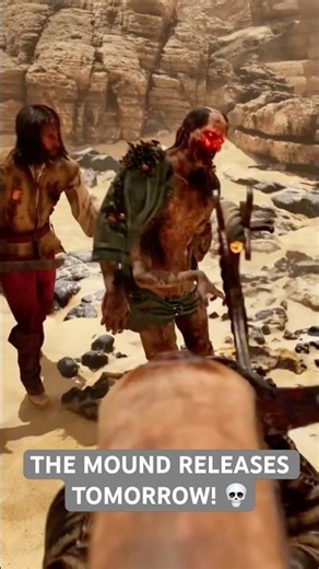 Survival In The Jungle: The Mound Trailer! 🏝️ #TheMoundGame #PS5 #HorrorShorts