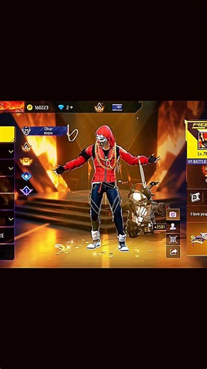 Hip Hop to Red criminal transformation #transformation #freefire #garenafreefire #viralshorts