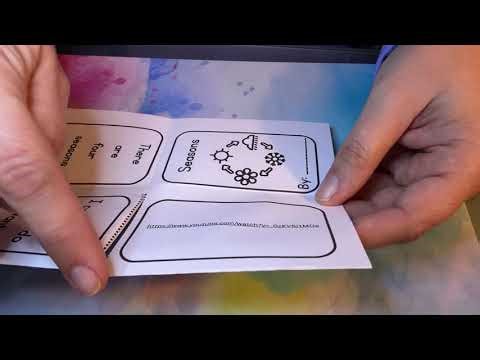 Foldable Book instructions