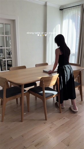 The Vincent Dining Table — where everyday life meets a touch of dreams #DiningRoom