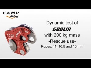 GOBLIN Rope Fall Arrester - Dynamic test 200kg (Rescue use)