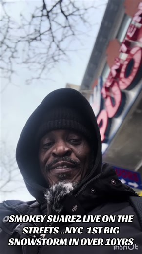 SMOKEY SUAREZ LIVE ON THE STREETS … SNOWSTORM 2026 ❄️❄️❄️❄️❄️❄️❄️❄️ #Nyc #Snowstorm2026 #Comedy #fyp
