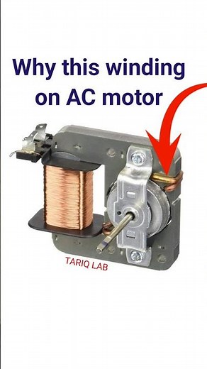 AC motor explained | Shaded Pole Motor