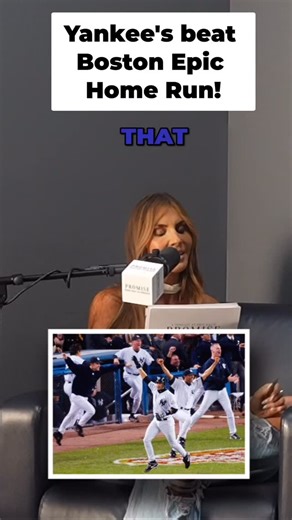 Aaron boone talks about his epic home run to beat the Boston Red Sox and take the Yankees to the World Series! I ask him what he’s never shared before 🤯 #yankees #baseball #bostonredsox #worldseries @redsox @yankees @mlb @mlbonfox @mlbnetwork | Erin Kalin