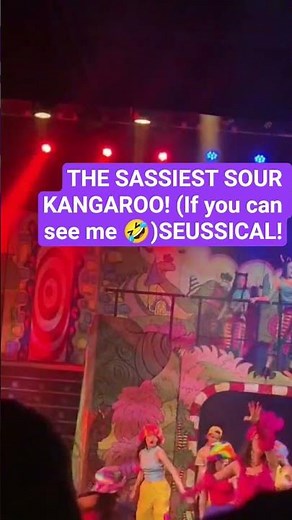 SOUR KANGAROO IN SEUSSICAL #SEUSSICAL #sourkangaroo #biggestblamefool #theatre #broadway