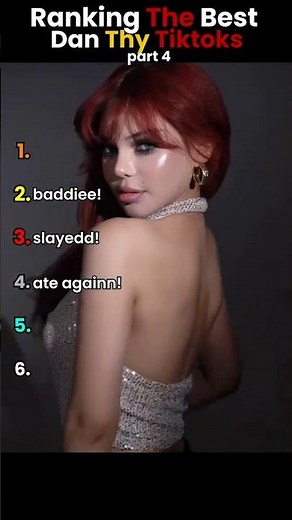 Ranking the best Dan Thy tiktoks part 4 #brainrot #makeup #danthy #genz #ranking