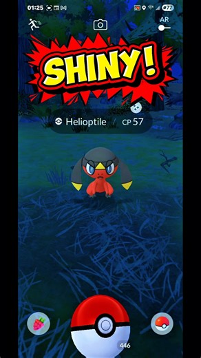 This Shiny Lizard Has SOLAR PANELS?! Shiny Helioptile Catch!