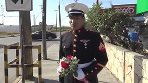 Ex-U.S. Marine spends 27 years waiting for sweetheart