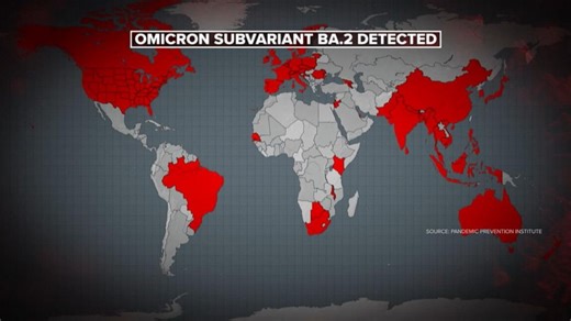 Officials monitor new omicron sub-variant