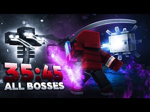 Minecraft All Bosses in 35 minutes