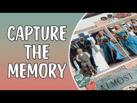 Elegant Wedding Layout | Scrapbook Your Memories