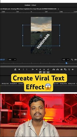 Create Viral Text Effect in Premiere Pro 😱🤯 | Video Editing Tips and Tricks #shorts #videoediting