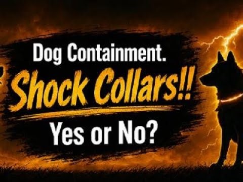 Installing a Dog Containment System (Shock Collars) on a Rural Property.