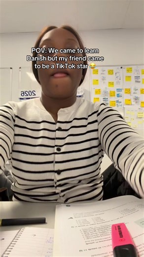 Classroom Antics: Learning Danish with a TikTok Twist