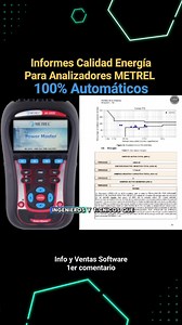 Informes Calidad Energía Automáticos (Software Exclusivo para Analizadores de Red Marca METREL) Info y Ventas 1er comentario | Jhony Alexander Rincón Galeano