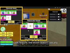 Trade Script Showcase | Update 27 | Blox Fruit | Roblox