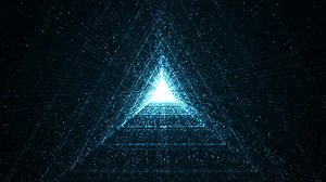 Motion Graphic Blue Triangle Shape Light Stock Footage Video (100% Royalty-free) 1070182192 | Shutterstock
