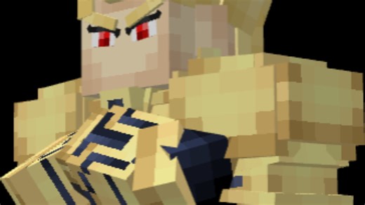 [MinecraftAnime Final Fantasy二次元最终幻想建模涂装]模组英雄角色目前部分模型展示——超越世界观的庞大战争