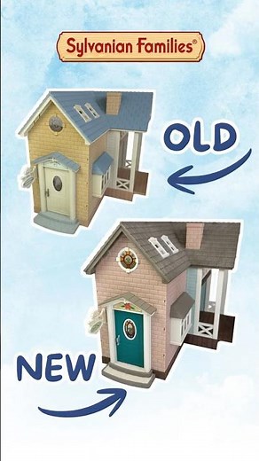 Old 🆚 New Sylvanian Families House🏠 2003🆚2022 Release #sylvanianfamilies #シルバニアファミリー #comparison