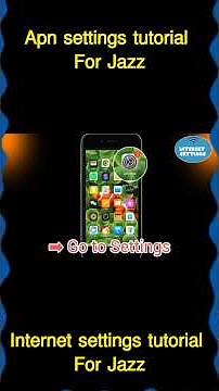 Jazz APN (Access Point Name) Setting for Android And iPhone | Jazz 3G 4G LTE 5G Settings