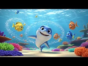 Baby Shark Dance 🦈 Original Baby Version Fun Toddler Song Nursery Rhyme Kids Music