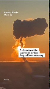 Ukraine Attacks Air Base Deep Inside Russia