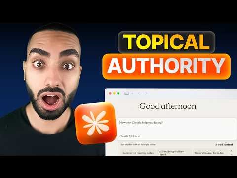 I built a 500-page topical map in 7 minutes