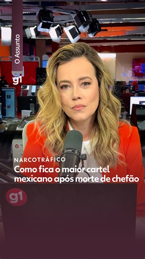 🎧 O Assunto - Qual o impacto da morte de 'El Mencho' para o crime organizado no México? Em conversa com @natuzanery, Marina Pera, analista sênior de risco político da consultoria Control Risks no México, fala sobre como ficam os cartéis de drogas do país a partir de agora. Ouça #OAssunto no #g1, no Youtube ou em sua plataforma de áudio preferida. | g1 - O Portal de Notícias da globo