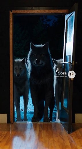 A Pack of Wolves Visits the Restaurant! 😱🍽️