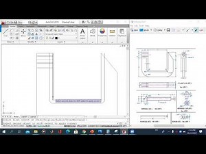 C clamp Clamp Jaw part 1 drawing using Autocad