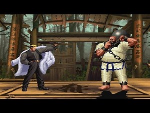 KOF98UM 裏・山崎竜二 ドリルLv1 2 3 4 5