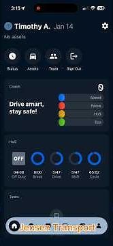 How to Switch ELD Duty Status with Samsara Driver App