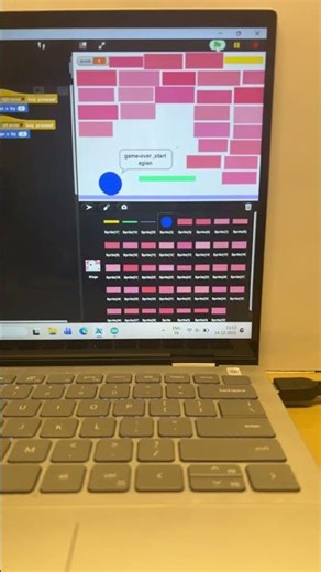 Brick breaking game #arduino #game #arduinoproject #coding #roboticsforkids #gameplay #brickbreaker