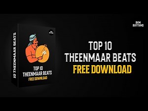 [Top 10] Theenmaar Beats Free Download | Thenmaar Beats | Theenmaar Dappulu | BVM Rhythms
