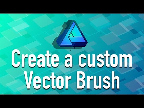 Affinity Designer - Create a Custom Vector Brush