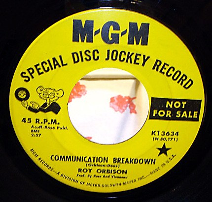 Roy Orbison - Communication Breakdown