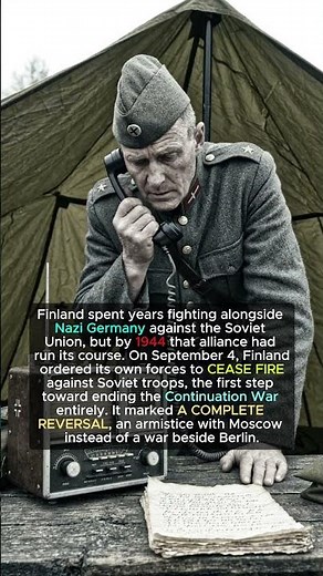 How Finland Switched Sides in World War II 📜 #Finland #ww2