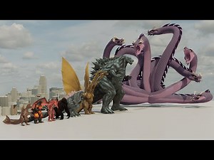 Evolution of GODZILLA MONSTER | 1954 - 2025
