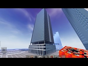 超リアル‼️リアル高層ビルの作り方【マインクラフト】