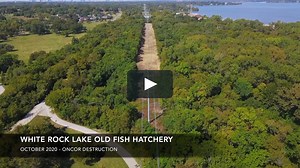 Whiterock Old Fish Hatchery Destruction 2020