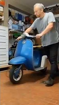 Full Restoration old Lambretta J50 Scooter - Full Timelapse