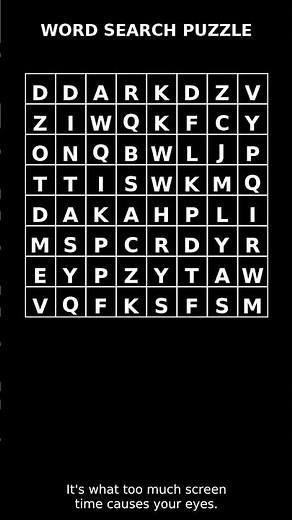 Try the 20-20-20 Rule After Solving This Puzzle!